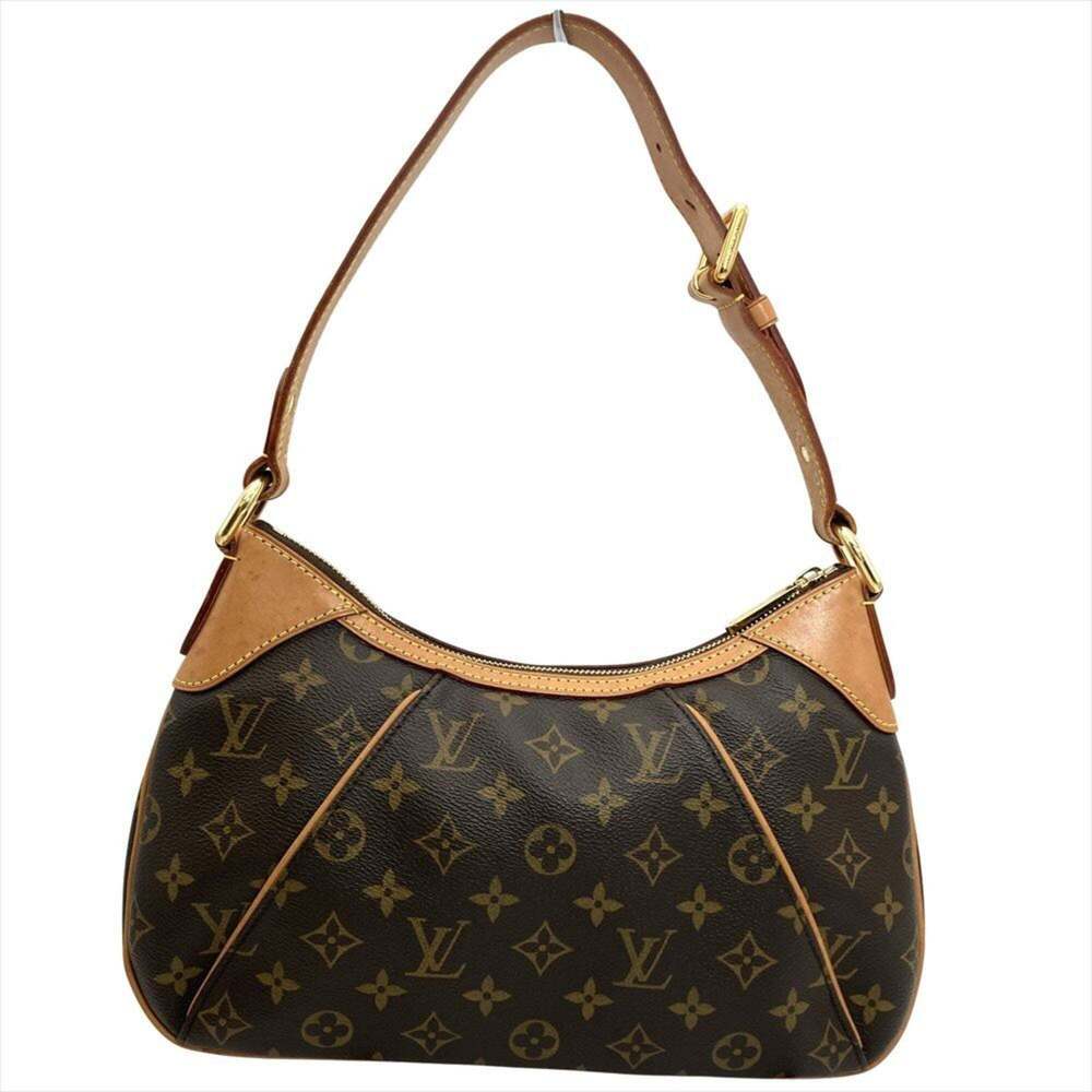 LOUIS VUITTON Authentic Brown Monogram Canvas Shoulder Bag - Picture 2 of 10